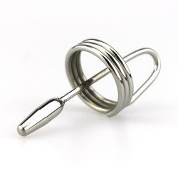 Generique Plug pour pénis Boa 9cm - Diamètre 8mm